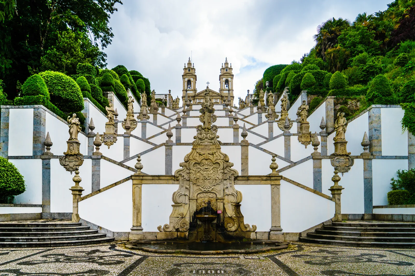 Bom jesus stairs — Braga, Portugal