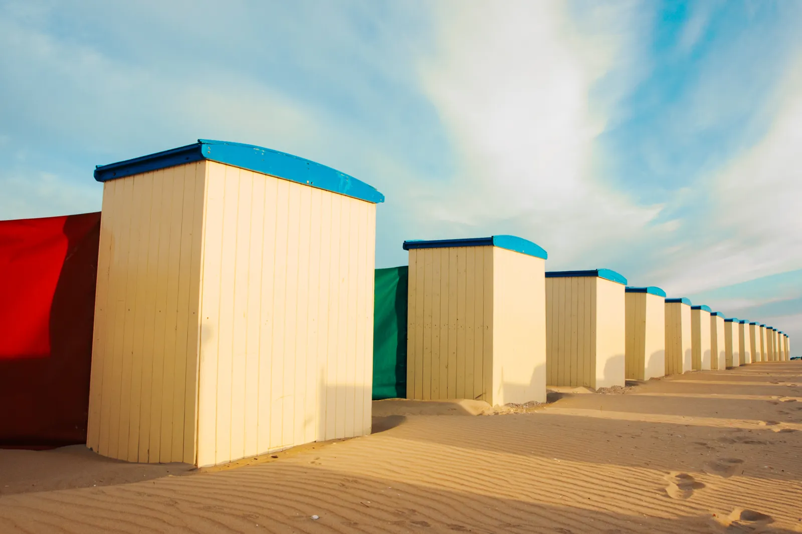 Summer preparation — Katwijk aan Zee, Netherlands