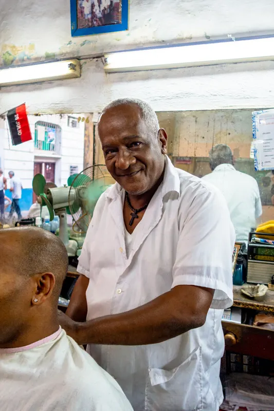 Barbero cubano — Santiago de Cuba, Cuba