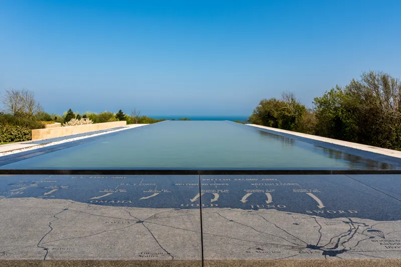 Alabaster and Remembrance — Omaha Beach, France