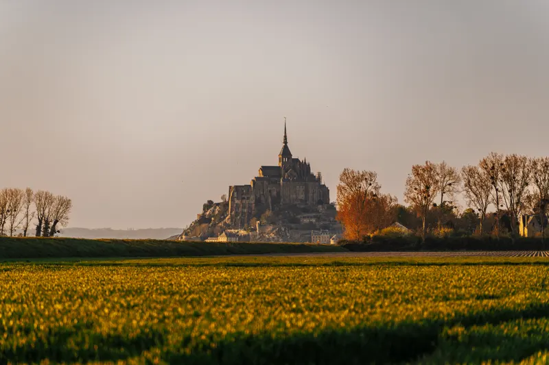 Alabaster and Remembrance — Mont Saint-Michel, France