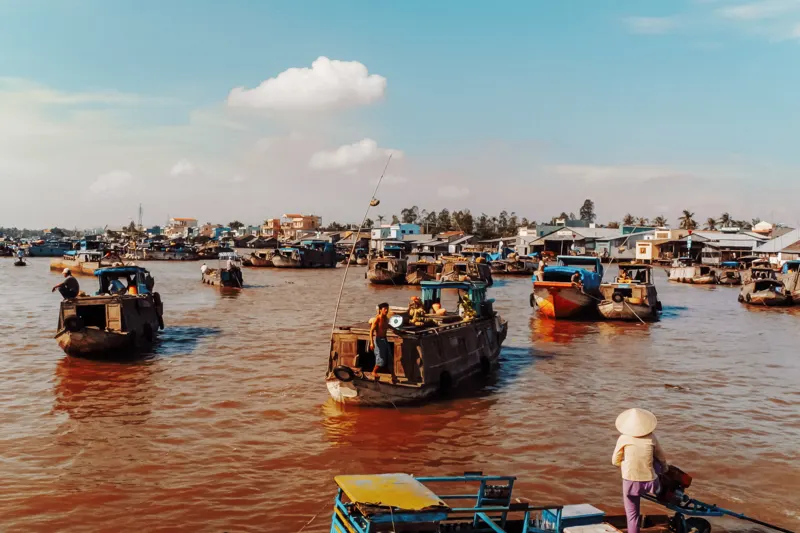 Vietnam, South to North — Cần Thơ, Vietnam