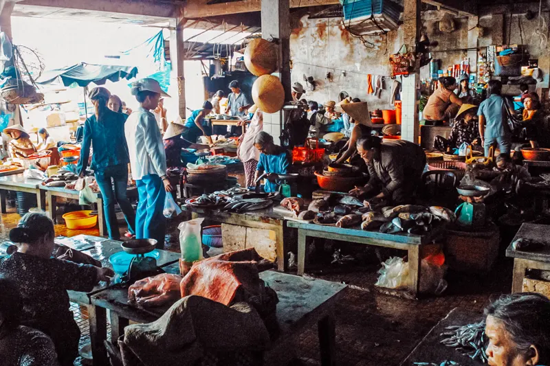 Painterly Hoi An Market — Hội An, Vietnam