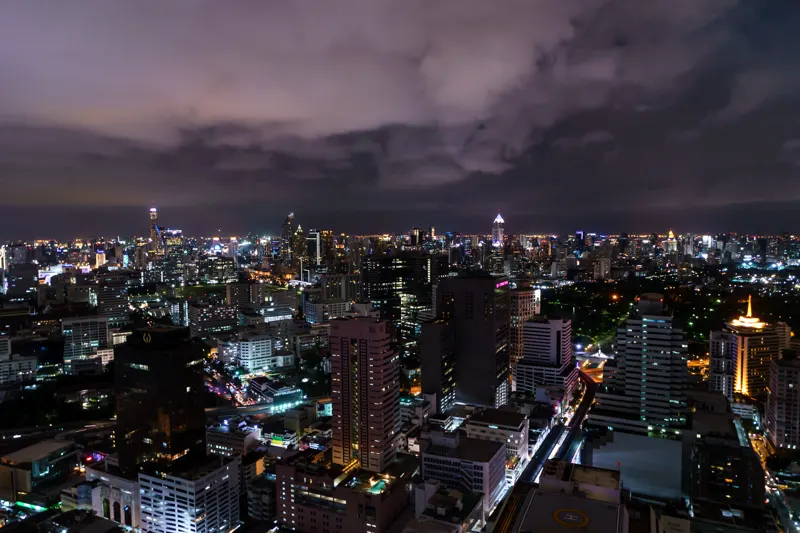 city lights — Bangkok, Thailand