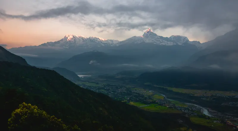Above the Cloud Sea — Pokhara, Nepal