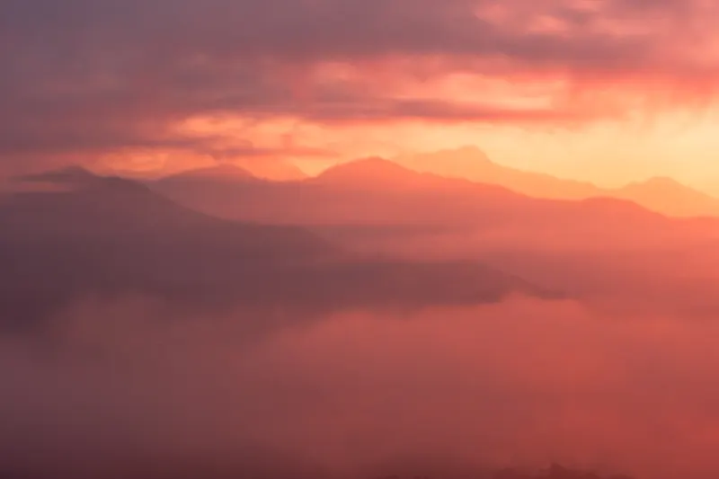 Above the Cloud Sea — Pokhara, Nepal