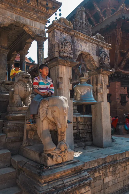 Above the Cloud Sea — Bhaktapur, Nepal