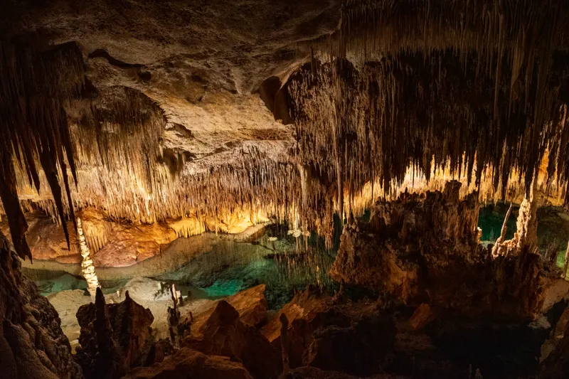 Island of Stone and Salt — Coves del Drac, Spain
