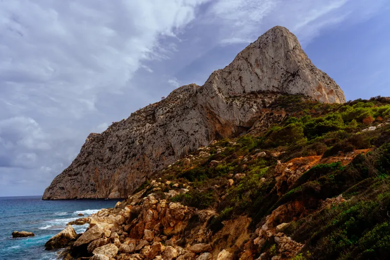 White Ribs, Blue Sky — Calp, Spain