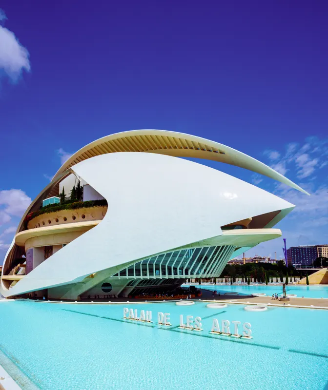 White Ribs, Blue Sky — Valencia, Spain
