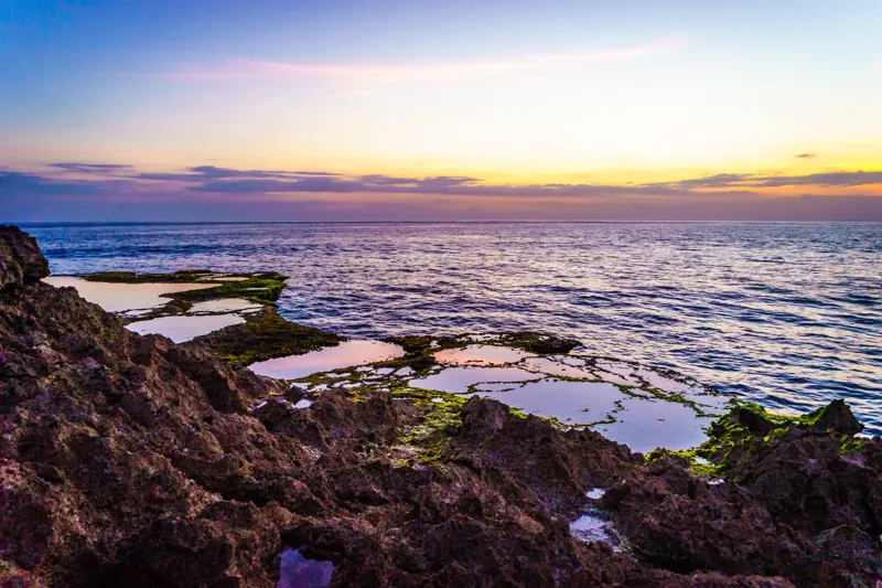 Sunset over Devils Tear — Nusa Lembongan, Indonesia