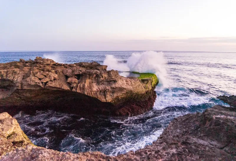 Devlis splash — Nusa Lembongan, Indonesia