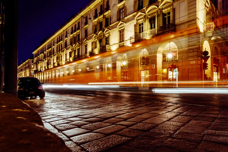 one light out — Turin, Italy