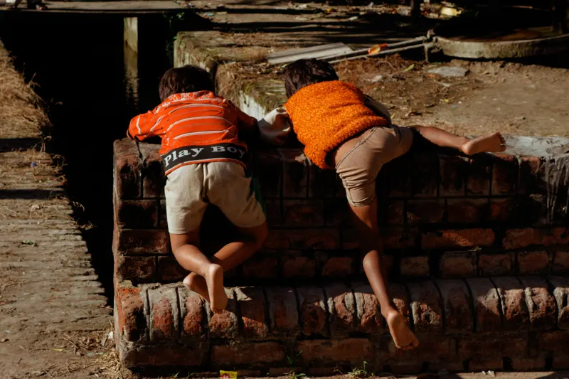 Boys will be boys — Kushinagar, India