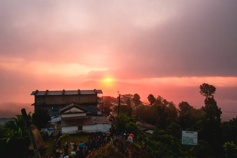 Above the Cloud Sea — Pokhara, Nepal