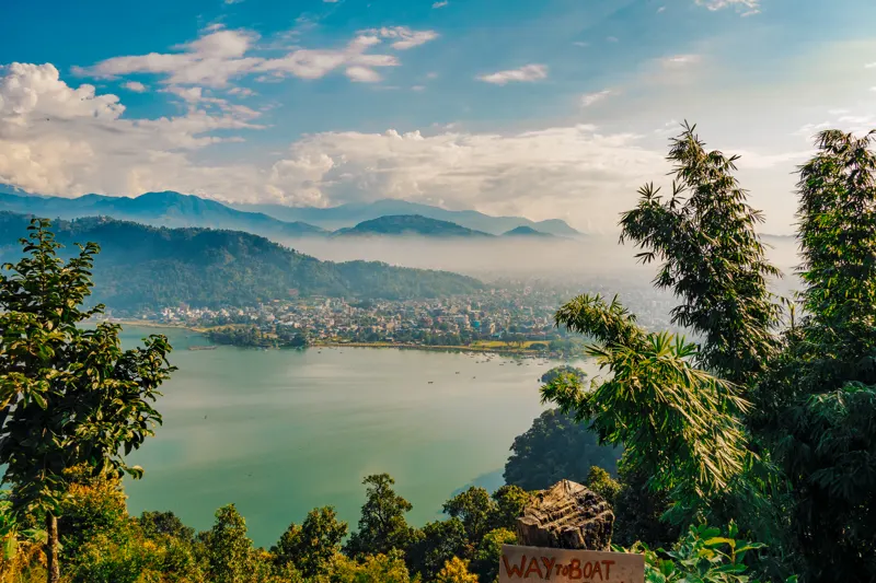 Above the Cloud Sea — Pokhara, Nepal