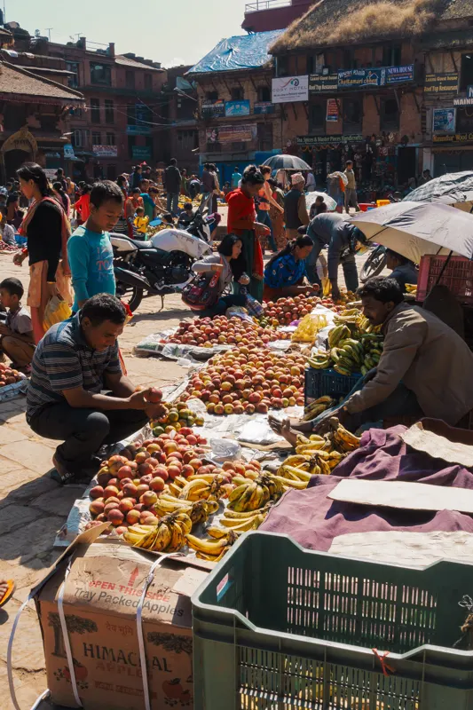 Above the Cloud Sea — Bhaktapur, Nepal