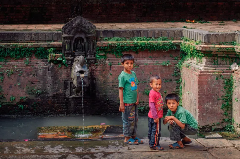 Above the Cloud Sea — Bhaktapur, Nepal