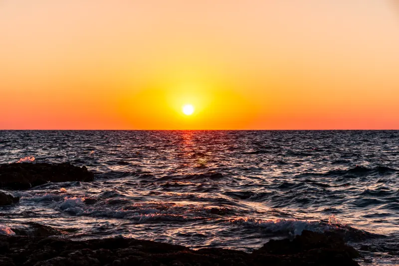 al atardecer — Cozumel, Mexico