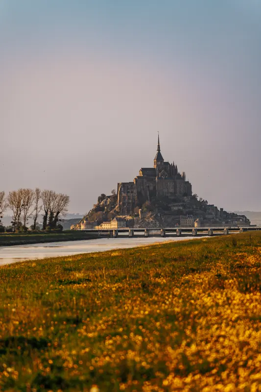 Alabaster and Remembrance — Mont Saint-Michel, France
