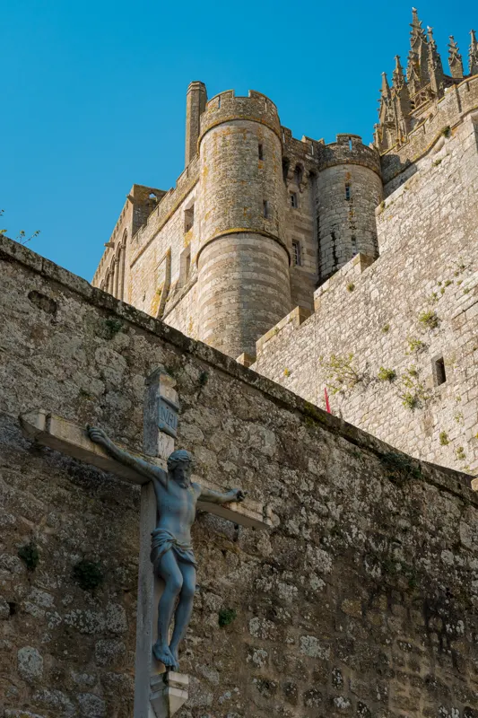 Alabaster and Remembrance — Mont Saint-Michel, France