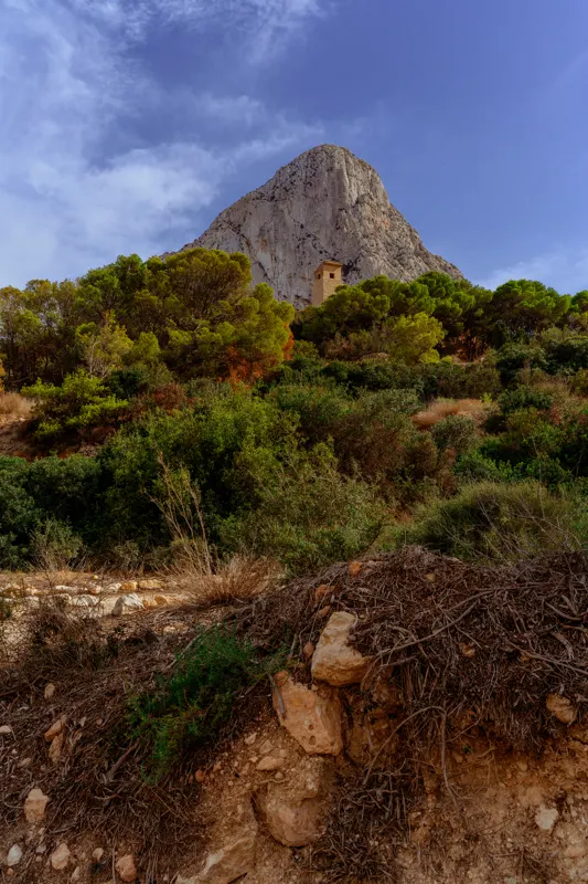 White Ribs, Blue Sky — Calp, Spain
