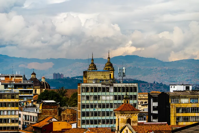 Rooftop view bogota — Bogota