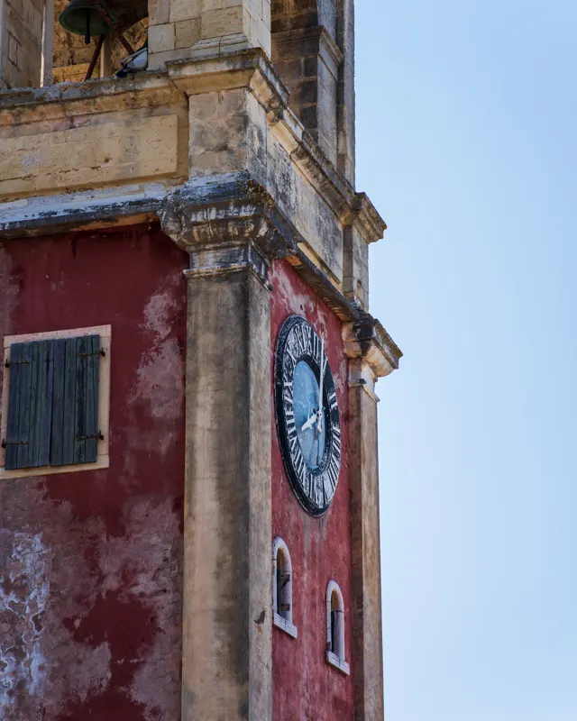 Ionian Blue and Venetian Stone — Corfu city, Corfu